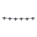 Round Lapis Micro Stone Payal - Image 2