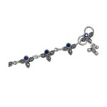 Round Lapis Micro Stone Payal - Image 3